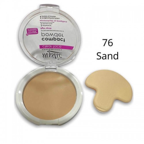 Compact Powder Mystic Clearface - No.76 Sand 12gr